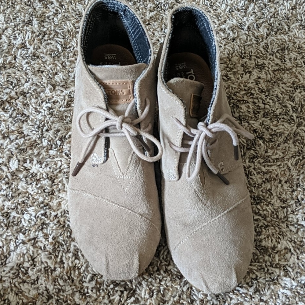 Toms Wedge Booties